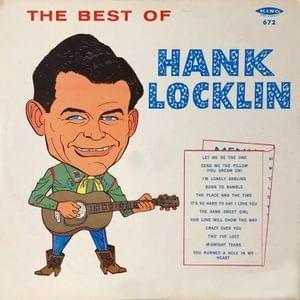 Let Me Be The One - Hank Locklin