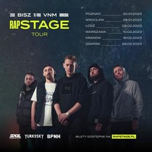 Jak u siebie - Rapstage Tour (Ft. Bisz, Bonson, Te-Tris, VNM & Zeus (POL))