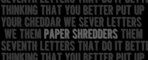 Paper Shredders - Character Assassins (Ft. Chino XL)