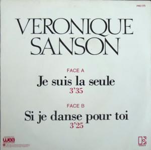 Je suis la seule - Véronique Sanson