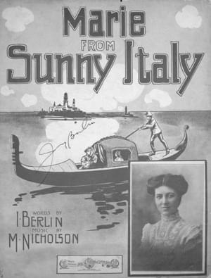 Marie from Sunny Italy - Irving Berlin