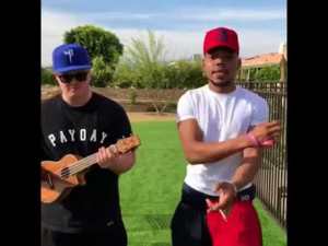 Chance The Rapper Vibin With Einer Bankz At Coachella - Chance the Rapper
