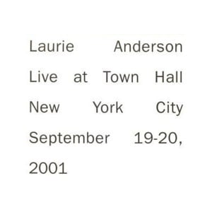 Puppet Motel (live) - Laurie Anderson