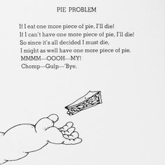 Pie Problem - Shel Silverstein