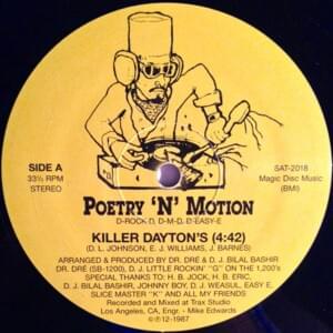 Killer Dayton’s - Poetry In Motion