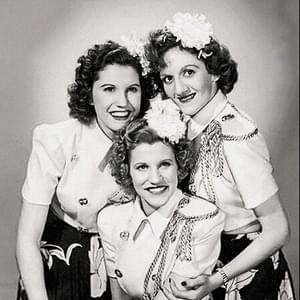 Red River Valley - The Andrews Sisters