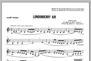 Londonderry Air - Traditional Transcriptions