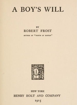 In Neglect - Robert Frost