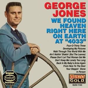 Back Into My Baby’s Arms Again - George Jones