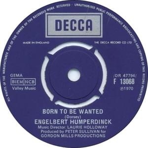 Born to Be Wanted - Engelbert Humperdinck