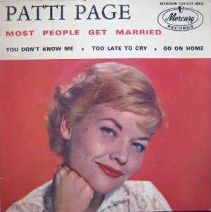 Most People Get Married - Patti Page