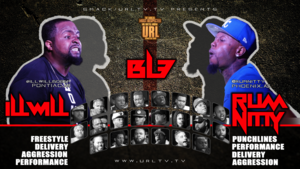 Ill Will vs. Rum Nitty - URLtv (Ft. Ill Will (Battle Rapper) & Rum Nitty)