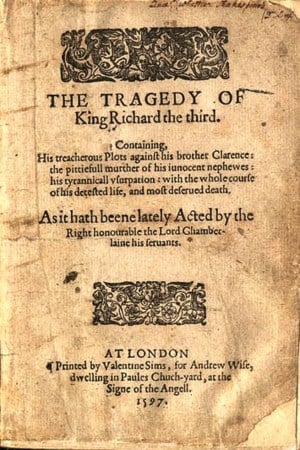 Richard III Act 2 Scene 3 - William Shakespeare