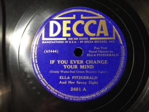 If You Ever Change Your Mind - Ella Fitzgerald