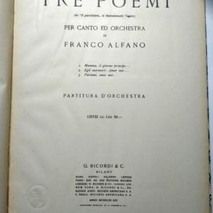 Mamma, il giovane Principe - Franco Alfano