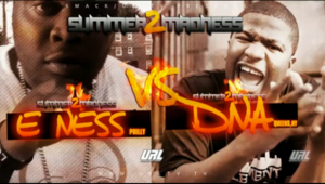 DNA vs. E. Ness - URLtv (Ft. DNA (Battle Rapper) & E. Ness)