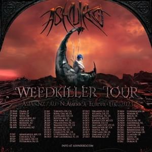 WEEDKILLER TOUR Dates - Ashnikko