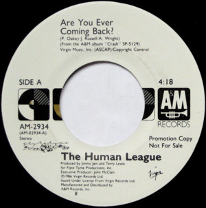 Are You Ever Coming Back? - The Human League