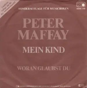 Mein Kind - Peter Maffay