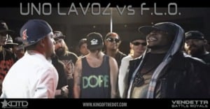 Uno Lavoz vs. F.L.O. - King of the Dot (Ft. F.L.O. (Battle Rapper) & Uno Lavoz)