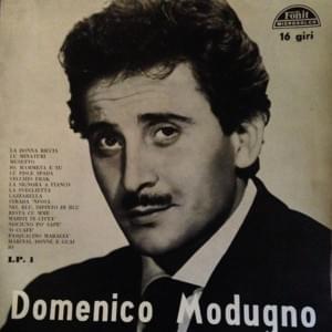 Io, Mammeta E Tu - Domenico Modugno