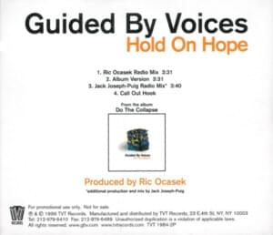 Hold on Hope (Call Out Hook) - Guided by Voices