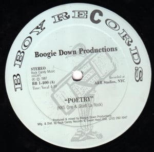 Poetry - Boogie Down Productions