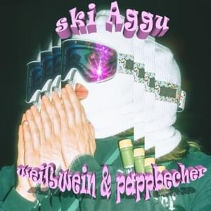 Weißwein & Pappbecher - Ski Aggu