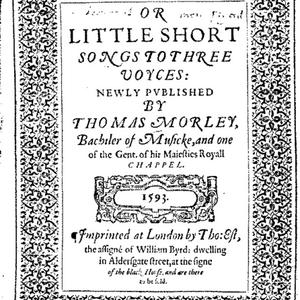 Thirsis, let pity move thee - Thomas Morley