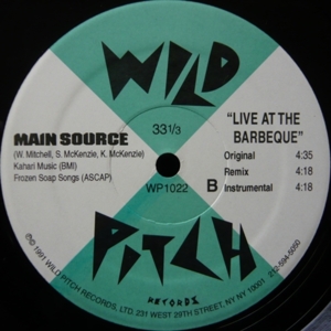 Live At The Barbeque - Main Source (Ft. Akinyele, Joe Fatal & Nas)