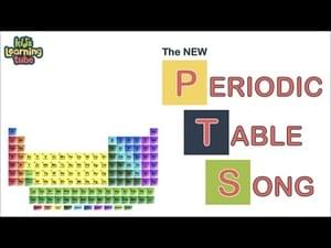 The Periodic Table Song (2019 Update!) - Kids Learning Tube