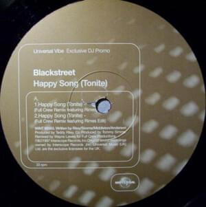 Happy Song (Tonite) (Full Crew Remix) - Blackstreet (Ft. RimeS)