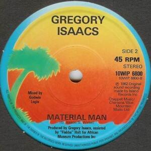 Material Man - Gregory Isaacs