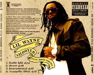 Shooter - Lil Wayne (Ft. Robin Thicke)