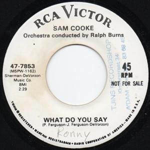 What Do You Say - Sam Cooke