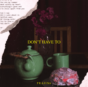 Don’t Have To - Prajina