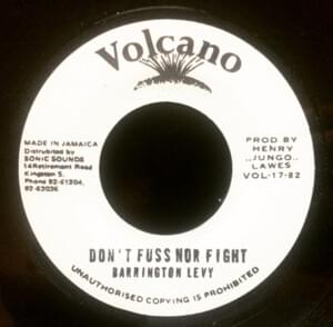 Don’t Fuss Nor Fight - Barrington Levy