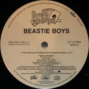 Alive (Evidence Remix) - Beastie Boys