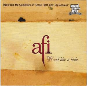 Head Like a Hole - AFI