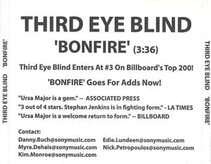 Bonfire - Third Eye Blind