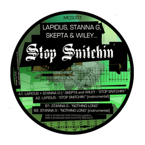 Stop Snitchin’ - Lapidus (Ft. Skepta, Stanna G & Wiley)