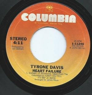 Heart Failure - Tyrone Davis