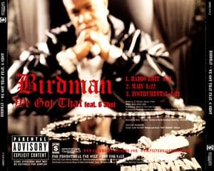 We Got That - Birdman (Ft. 6 Shot)