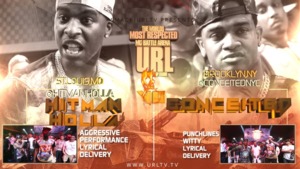 Hitman Holla vs. Conceited - URLtv (Ft. Conceited & Hitman Holla)