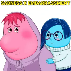 Sadness X Embarrassment Song (Inside Out 2) ft. TheeOnlyJanessa - BENJIxScarlett (Ft. TheeOnlyJanessa)