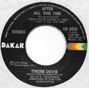 After All This Time - Tyrone Davis