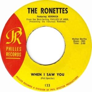 When I Saw You - The Ronettes