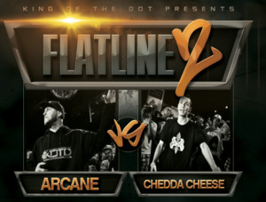 Arcane vs. Chedda Cheese - King of the Dot (Ft. Arcane (Battle Rapper) & Chedda Cheese)