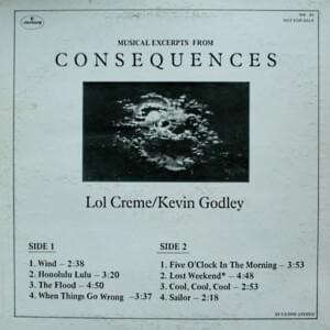 Lost Weekend - Godley & Creme (Ft. Sarah Vaughan)