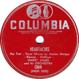 Heartaches - Harry James and His Orchestra (Ft. Marion Morgan)